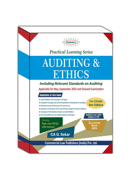 Practical Learning Series —Auditing and Ethics (CA Inter New Syllabus)