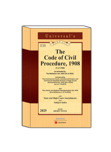 Code of Civil Procedure, 1908 with State Amendments