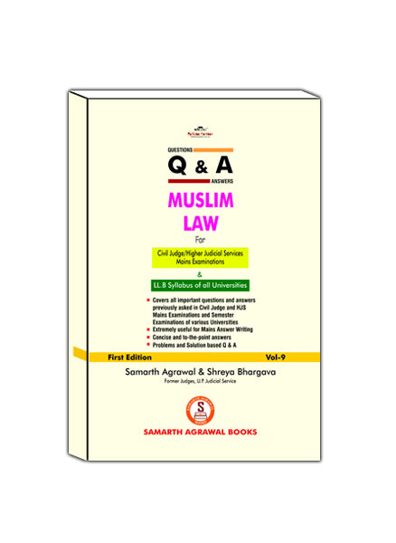 Questions and Answers: Muslim Law