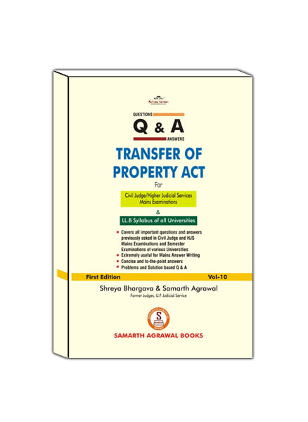 Questions and Answers: Transfer of Property Act