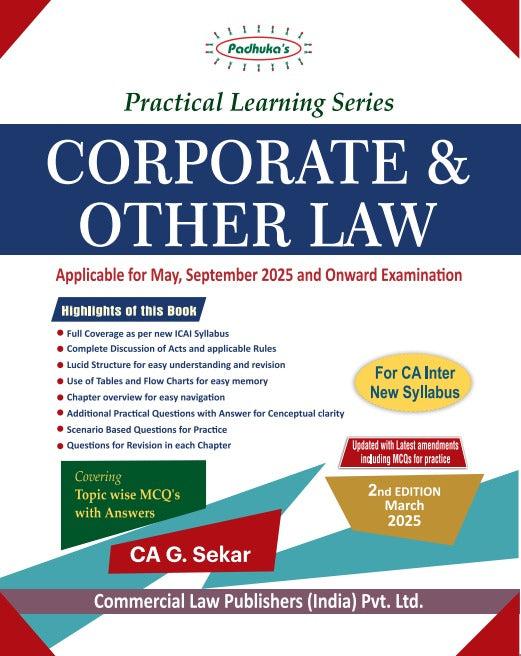 Practical Learning Series—Advanced Accounting (CA Inter New Syllabus)